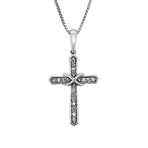 White Gold and Diamond Pendant