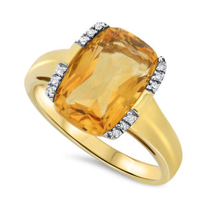 Citrine Ring – Direct Diamond Importers