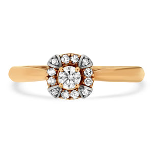 Rose Gold Diamond Ring